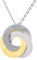 Ernstes Design Anhänger AN1025 Edelstahl Gelbgold beschichtet
