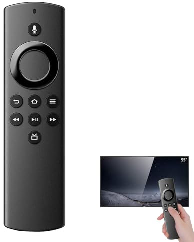 Amazon Fire TV Remote Replacement Voice Bluetooth Remote Control Replacement Suitable for Amazon Fire TV Stick Lite/STB H69A73 (Black)