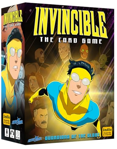 Invincible: The Card Game – Guardians of The Globe | Official Skybound Tabletop Superhero Deck-Building Game | Ages 14+ | 2–4 Players