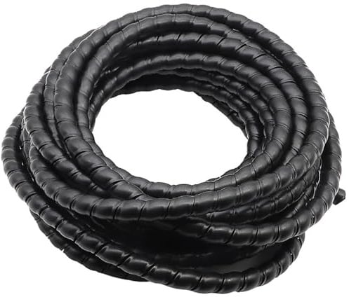Kabelschutz for Hydraulische Pneumatikschläuche | Flexibles Schutzrohr 5m | HDPE-Spiralhülle for Ladekabel Von Elektrofahrzeugen Und Klimaanlagenrohre(20mm)