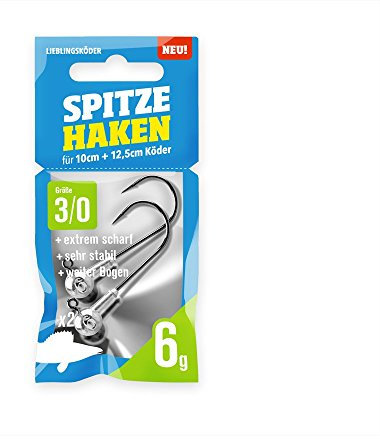 Lieblingsköder Spitze Haken 3/0 (6g)