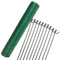 Suregreen Garden Fence - 1m x 25m Plastic Mesh Roll for Garden Fencing, Dog Fence Outdoor, Temporary Fencing - Includes 10 Steel Pins - Eco-Friendly, Durable, UV-Resistant