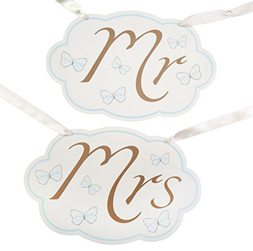 Neviti to Have and to Hold “Mr & Mrs” Stuhlgirlande