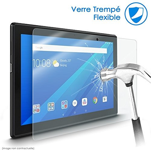 KARYLAX - Protector de pantalla de cristal flexible, dureza 9H, antiarañazos, protector de pantalla para tablet Lenovo TB3-730F de 7 pulgadas