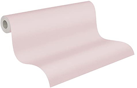 A.S. Création Unitapete Trendwall 2 Tapete einfarbig unifarben Vliestapete rosa matt fein strukturiert 379771 37977-1
