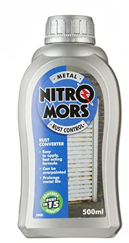 Nitromors Rust Convertor, Works in 15 Minutes, Restores & Prolongs Metal Surfaces, 500 ml