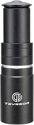 Teyssor Verlängerung für Fahrradgabel, Lenkeranschluss, Fahrradstiel, Adapter für Verlängerung, Lenker, Verlängerung für Rennrad MTB 1-1 / 8 Zoll 28,6 mm