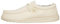 HEYDUDE Wally Canvas Herren - Slip on Schuhe - Mokassin Stil, Stone White, 46