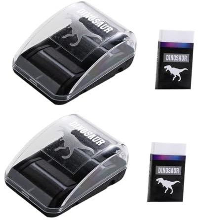 EXCEART 2 Juegos Limpiador De Escritorio De Rodillos Niños Aspiran Con Succión De Lápiz Con Limpieza Gomas De Borrar Para Niños El Plastico Papelería Mini Oficina, KH18H13U26DMQ