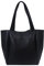Wivmypog Tragetasche für Damen, Groß Umhängetasche mit Griff oben, Kunstleder Schultertasche Weekender Shopper Handtasche große Kapazität Pendlertasche für Frauen (Schwarz)