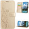 XINQCASE Cover per iPhone XR, Custodia a Portafoglio in Pelle PU [Slot per Schede], Cover a Libro Flip Caso Custodia per iPhone XR, Oro