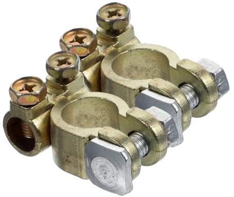 BUGUUYO 2 Stücke Auto Batterie Terminal Klemme Anschlüsse Auto Batterie Terminal Ende Für 36 Batterien Zufällige Farbe