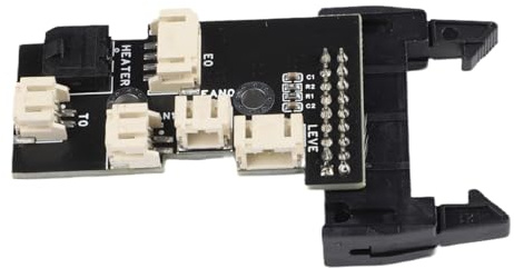 Adapter Motherboard für anycubic für kobra 2 Max/Pro/Plus 3D Drucker, Extruder Hot End Board mit Snap-on Halterung, vergoldete Kontakte, stabile Signalübertragung, direktes Ersatzteil