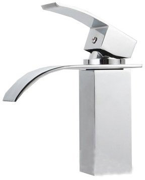 Design Moderne Einhandmischer Wasserhahn Waschbecken Armatur FALCON 18 CHROM REA
