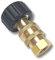 Hochdruckreiniger Schlauch Adapter Schnellkupplung Quick Connect M22 IG Gewinde (M22-14mm IG auf 1/4 IG)