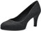 Tamaris Damen Pumps Textil Vegan Stilettoabsatz; BLACK GLAM/schwarz; 37
