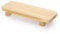 TOLIDA Wooden Display Stand Tray - Rustic Riser Storage for Home, Kitchen, Bathroom - Decorative Pedestal, Light Yellow Home Decor