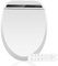 YOURLITE Electronic Smart Bidet Toilet Seat with Warm Air Drying, Heated Seat Bidet with Remote Control Self-Cleaning Nozzle Adjustable Warm Water Power Saving, Elongated
