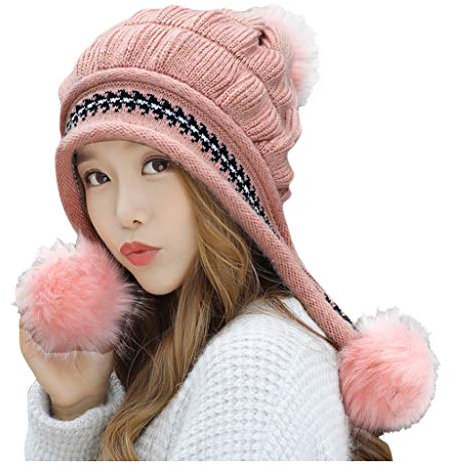 Sommer Sale Damen Wollhuhn Mütze Mädchen Mütze Mit Innenfleece Damen Beanie Rippenstrick Herren Wintersachen Fuer Maenner Damenmuetzen Baumwolle Bommelmuetze Damen Braun Sale Herren Tshirt