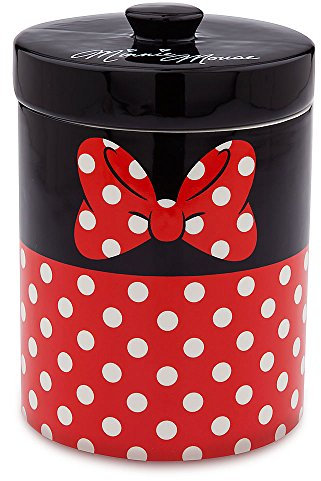 Disney Minnie Mouse Ceramic Kitchen Canister Red