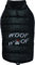 Doggydolly W381 Hundemantel/Hundejacke WOOFWOOF schwarz (L- Brust 46-48 cm Rücken 31-33 cm)