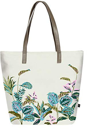 Eco Right grande borse donna impermeable, borsa mare donna, borsa in cotone organico per donne, borse a mano per ragazze universitarie, premium borsa tracolla donna