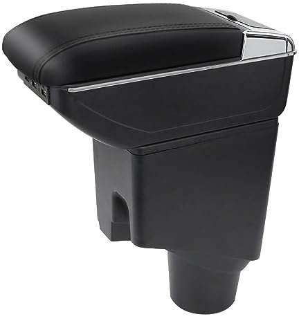 YJYWZH for Toyota Yaris Hybrid 2015-2021 Armrest Box Car Consoles Storage with Cup Holder