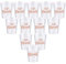 12 Stück Braut und Team Braut Becher JGA Frauen Cups Trinkbecher Tassen Team Bride mit Rosagold Folie JGA Accessoires Frauen Deko für Junggesellinnenabschied Bachelorette