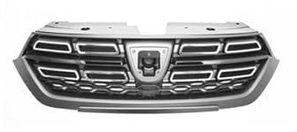 DM Autoteile 100494 Kühlergrill Kühlergitter Grill vorne kompatibel für Dacia Dokker KE Baujahr ab 2017