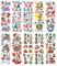 Ideen mit Herz Premium-Transfers | Rub on Sticker | Rubbel-Sticker | 10 cm x 30 cm | 10 Bogen | inkl. Tuch (Winter & Weihnachten 01, farbig)