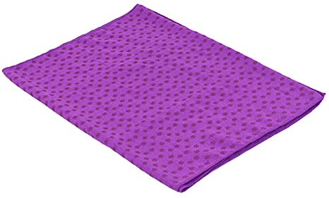 Serviette de Tapis d'exercice, Nettoyage de Serviette de Tapis de Yoga et déodorant pour Le Yoga en Plein air pour Le Yoga de Montagne(Violet)