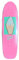 Vamos Skateboards Ice Small Bomb Shape Oldschool Shaped Skateboard Deck 8.25 + Griptape - 7Ply Canadian Maple OS Cruiser Deck 29 x 8,25