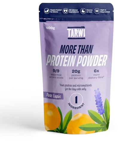 100% Natural Vegan Gut & Protein Blend + Lectin Free + No Bloating + High in Prebiotic Fibre Gut Friendly Plant Based 400g Unflavoured + 9 Essential Amino Acids