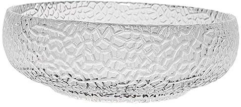 Mobestech Glass Bowl Stone Wall Pattern Kitchen Prep Bowl Glass Sundae Bowl Mixing Serving Dish Breakfast Bowl Glass Terrarium Bawls Fish Tank Decor Nesting Bowls Japanese-Style Dessert Bowl