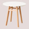 SKLUM Runder Esstisch aus MDF und Buchenholz (Ø80) Scand Nordic -
