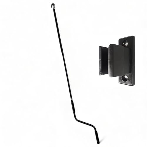 Kit Manivela para Toldo con Soporte de Sujeción (Negro, 150)