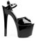 EZILITA Tn-091 Damen Plateau Sandalen black39
