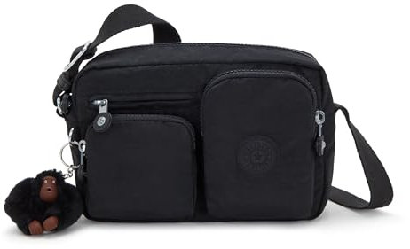 Kipling Damen Albena Crossbody, Schwarz