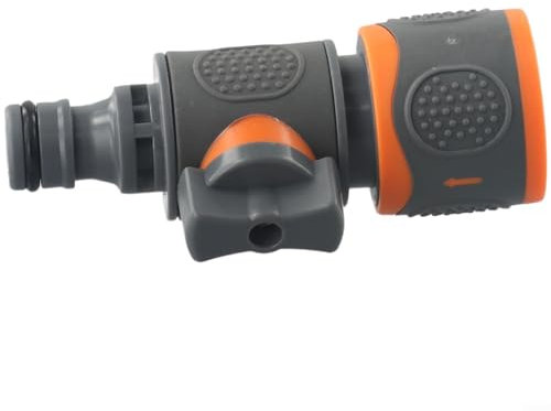 HEBEOT Gartenschlauch Kupplung Kunststoff-Schnellverbinder mit Ventil Wasserschlauch Schnellverbinder Schlauchverbinder für die Bewässerung von Blumen, Pflanzen, Rasen und Landwirtschaft