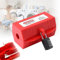 GUOYOU Dispositivo Bloqueo Enchufe Rojo,Protector Enchufe Exterior Caja para Cables Cubre Regletas Cerradura Enchufe Caja de Protección Enchufe,con Señales Advertenci Electrodomésticos Industriales