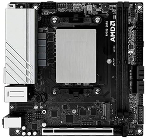 Dozlzyp NAS Mini Gaming ITX Motherboard mit 2*DDR5, AMD Ryzen 7 7840HS 8-Bay, 2*i226-V 2.5G, 2*NVMe, 1*PCIex8, 4xSATA3.0, Firewall Router, DP, HDMI, USB