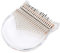 Kalimba Thumb Piano 21 Schlüssel Transparente Acryl -Kit -Anfänger -Musikinstrumententasche