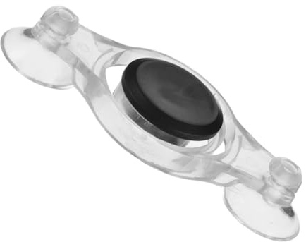 Weißer Handy Spielcontroller aus Kunststoff für Smartphones und Tablets | Transparenter Spieljoystick, Touchscreen Steuerung mit Präziser Bewegung, Kompakt und Allgemein Nutzbar