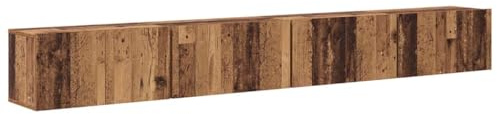 vidaXL TV Cabinet Set 4 pcs Old Wood Engineered Wood