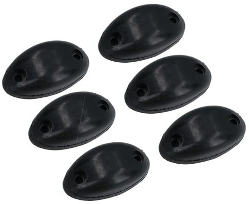 23mm Stand Off Oval Rubber Buffer Bumper Stop for Horse Box Trailers 6pc