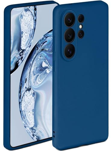 ONEFLOW Soft Case für Samsung Galaxy S26 Ultra Hülle aus Silikon mit Kameraschutz, Silikonhülle mit erhöhtem Schutz fürs Display, Backcover Schutzhülle, weiche Handyhülle, Blau
