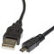 Kingfisher Technology - 90cm Black USB PC/Fast Data Sync Cable Lead Adaptor (22AWG) Compatible with Fujifilm Finepix JX530 Camera