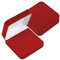 EYS JEWELRY Schmuck-Etui für Ring Ohrringe Kette Anhänger Samt rot Ring-Box Ohrhänger Schachtel Halskette Schatulle Geschenk-Verpackung