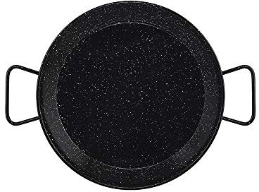 Metaltex - Paellera INDUCCION Acero Esmaltado 8 Raciones (38 cm)