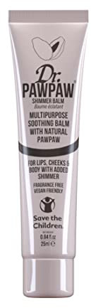 Dr. Pawpaw Bálsamo multiusos | Bálsamo sin fragancia, para labios, piel, cabello, cutículas, uñas y acabado de belleza | 25 ml (brillo, 1 paquete)